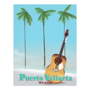 Puerto Vallarta Mexiko Reiseplakat Fotodruck