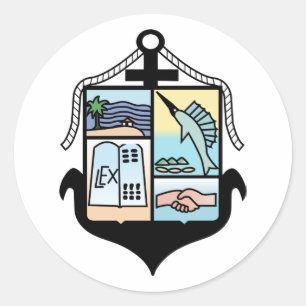 Puerto Vallarta, Mexiko Runder Aufkleber