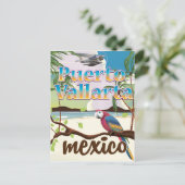 Puerto Vallarta Mexiko Strandpromenade Postkarte (Stehend Vorderseite)