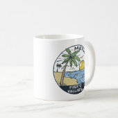 Puerto Vallarta Mexiko Vintag Kaffeetasse (VorderseiteRechts)