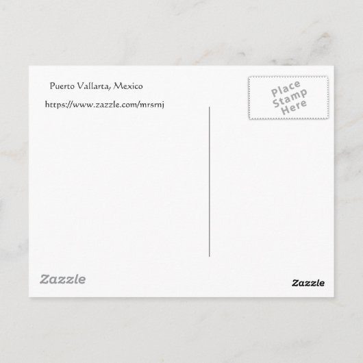 Puerto Vallarta, Postkarte (Rückseite)