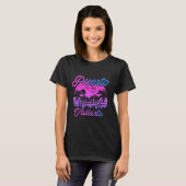 Puerto Vallarta Retro Sunset 80er Palm Trees T-Shi T-Shirt (Vorne ganz)