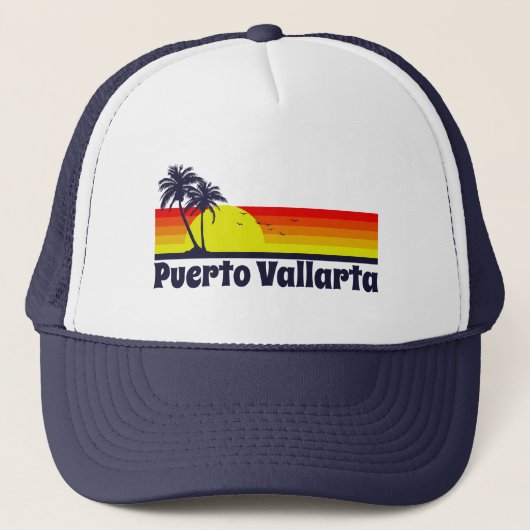 Puerto Vallarta Truckerkappe (Vorderseite)