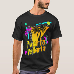 Puerto Vallarta Urlaub passend Retro Vintage T T-Shirt