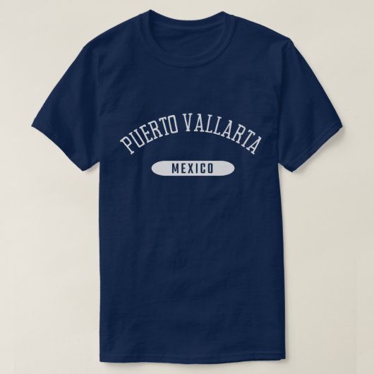 Puerto VallartaClassic Style Puerto Vallarta Meico T-Shirt (Design vorne)