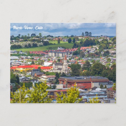 Puerto Varas, Chile, Cerro Philippi Postkarte (Vorderseite)