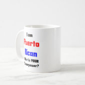 Puertoricaner Kaffeetasse (Vorderseite Links)