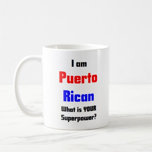 Puertoricaner Kaffeetasse (Links)
