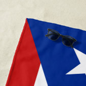 Puertoricanische Flagge Strandtuch (Beispiel)