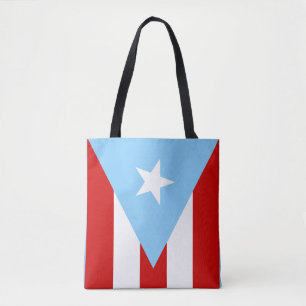 Puertoricanische Flaggen Tasche