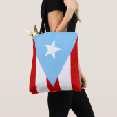 Puertoricanische Flaggen Tasche (Von Nahem)