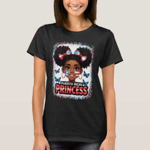 Puertoricanische Prinzessin Stolz Puerto Rico Hisp T-Shirt