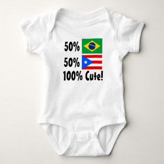 Puertorikaner 100% 50% Brasilianer-50% niedlich Baby Strampler