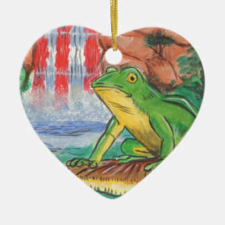 Puertorikaner Coqui Keramikornament