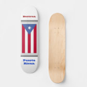 Puertorikanisch - Boricua Skateboard (Vorderseite)