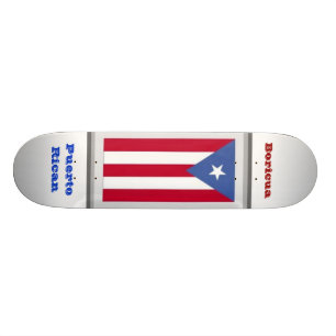 Puertorikanisch - Boricua Skateboard