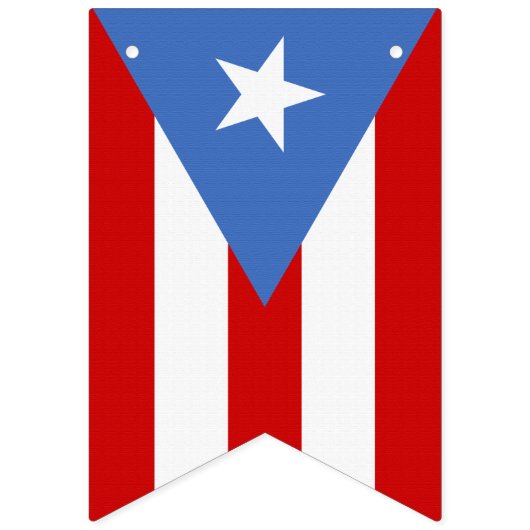 Puertorikanische Flagge traditionell (Erste Fahne)