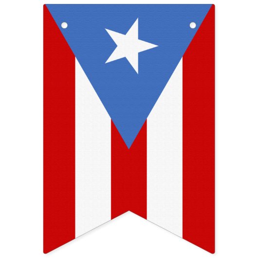 Puertorikanische Flagge traditionell (Dritte Fahne)
