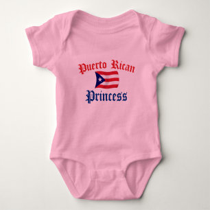 Puertorikanische Prinzessin Baby Strampler