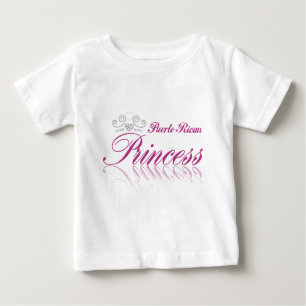 Puertorikanische Prinzessin Baby T-shirt