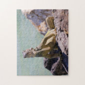 Puertorikanischer großer Leguan Puzzle (Vertikal)