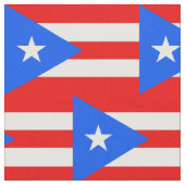 Puertorikanisches Flaggengewebe Stoff (Nahaufnahme)
