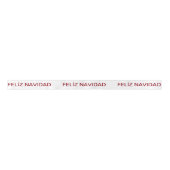 Puertorikanisches Weihnachten Satinband (Vorderseite)