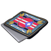 Puertorrican Pride Laptopschutzhülle (Vorne Knopf)