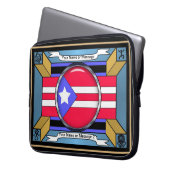 Puertorrican Pride Laptopschutzhülle (Vorderseite Links)