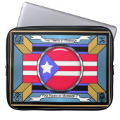 Puertorrican Pride Laptopschutzhülle (Vorderseite)