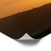 Puesta de Sol en Santander Poster (Ecke)
