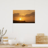Puesta de Sol en Santander Poster (Küche)