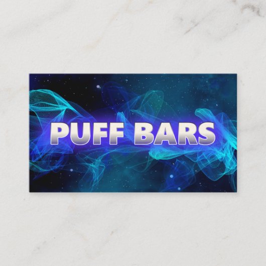 Puff Bar Vape Business Card Visitenkarte (Vorderseite)