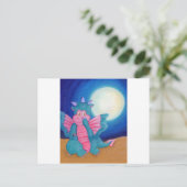 Puff der Magie Postkarte (Stehend Vorderseite)