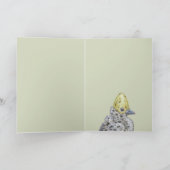 Puff die Möwenkarte des Babys Karte (Innenseite)