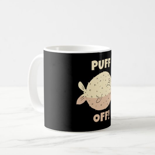 Puff Fish Sea Kaffeetasse (Vorderseite Links)