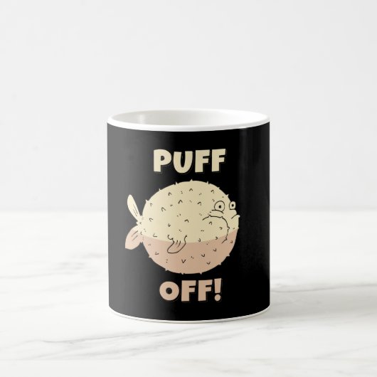 Puff Fish Sea Kaffeetasse (Mittel)