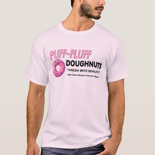 Puff Fluff Doughnut, Chicago T-Shirt (Vorderseite)
