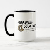 Puff Fluff Doughnut, Chicago Tasse (Links)