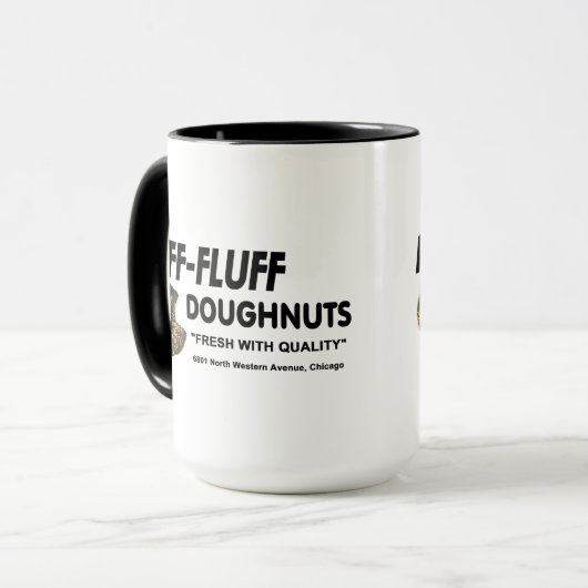 Puff Fluff Doughnut, Chicago Tasse (Vorderseite Links)