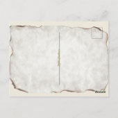 Puff Pastry Rezept Postcard Postkarte (Rückseite)