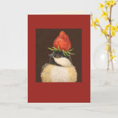 Puff the chickadecard karte (Gelbe Blume)