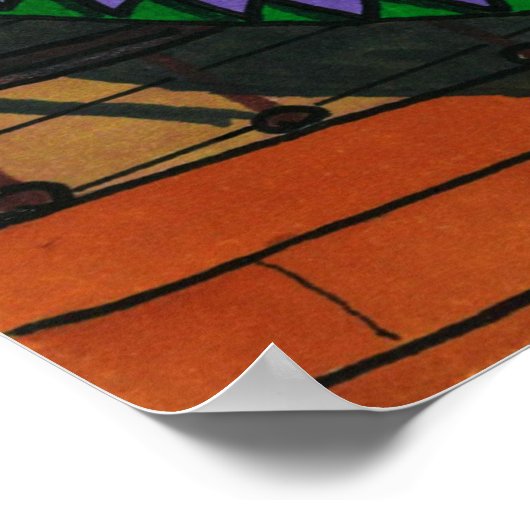 Puff the Magic Dragon Poster (Ecke)