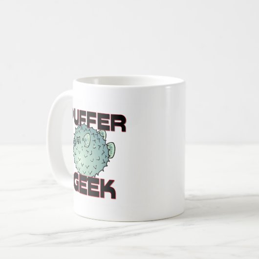 Puffer-Aussenseiter Kaffeetasse (Vorderseite Links)