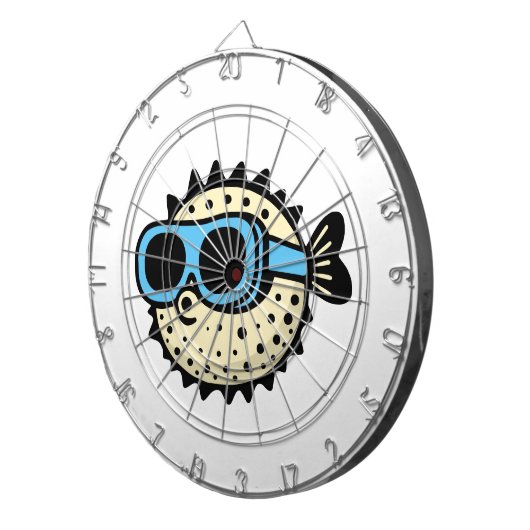 Puffer Dartscheibe (Vorderseite rechts)