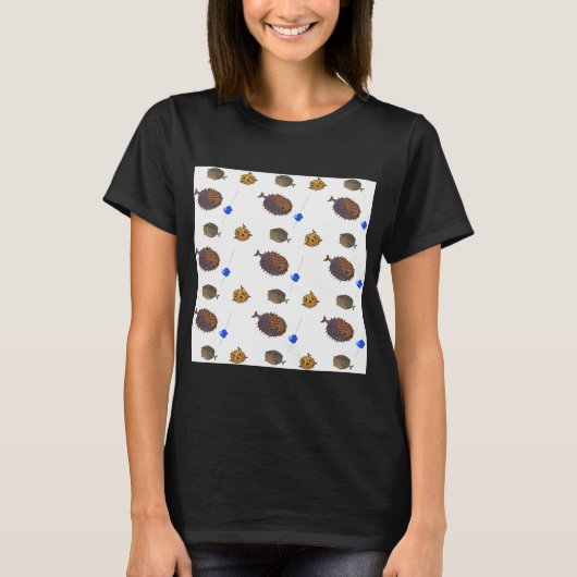 Puffer Druck T-Shirt (Vorderseite)