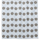 Puffer Duschvorhang (Vorderseite)