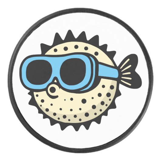 Puffer Eishockey Puck (Vorderseite)