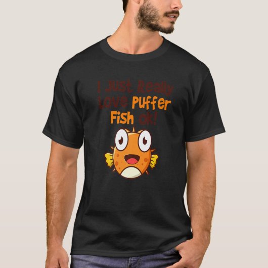 Puffer Fisch Blowfish Puffer Fisch 1 T-Shirt (Vorderseite)