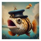 Puffer Fisch no 2 Glossy Poster (Vorderseite)